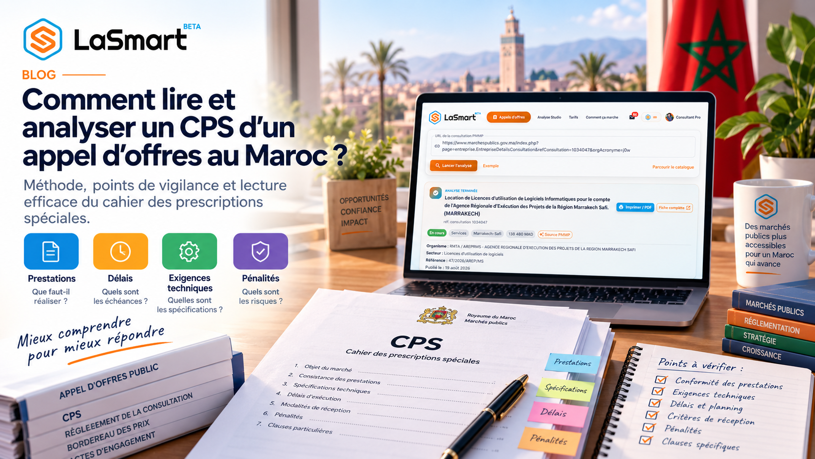Comment lire et analyser un CPS d’un appel d’offres au Maroc ?